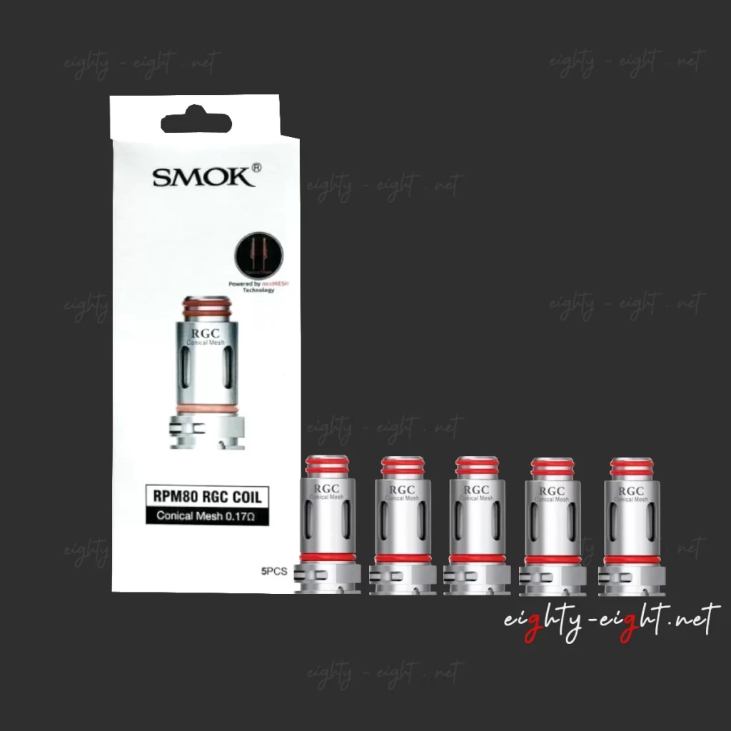 SMOK RPM80 RGC COIL CONICAL MESH 0.17