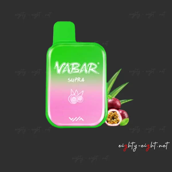 Vabar Supra 7000 Puffs Aloe Passionfruit Flavor من متجر ايتي ايت للوازم التدخين