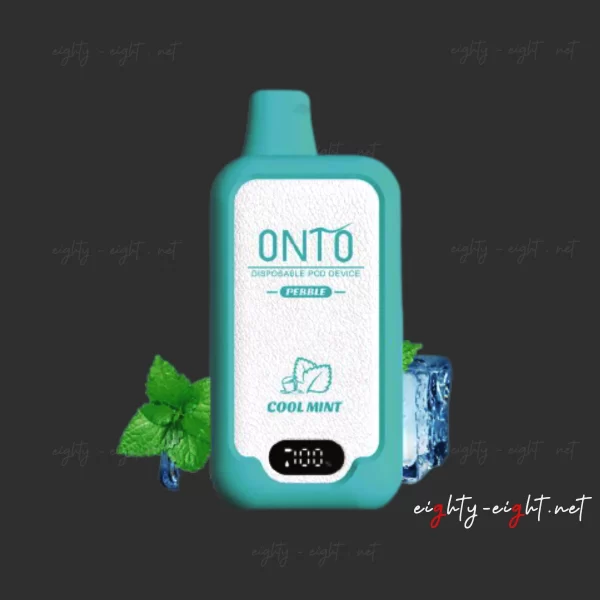 Onto Pebble 10000 puffs Vape Cool Mint من متجر ايتي ايت للوازم التدخين