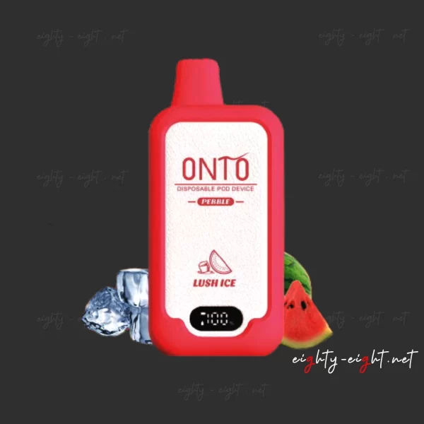 Onto Pebble 10000 puffs Vape Lush Ice من متجر ايتي ايت للوازم التدخين
