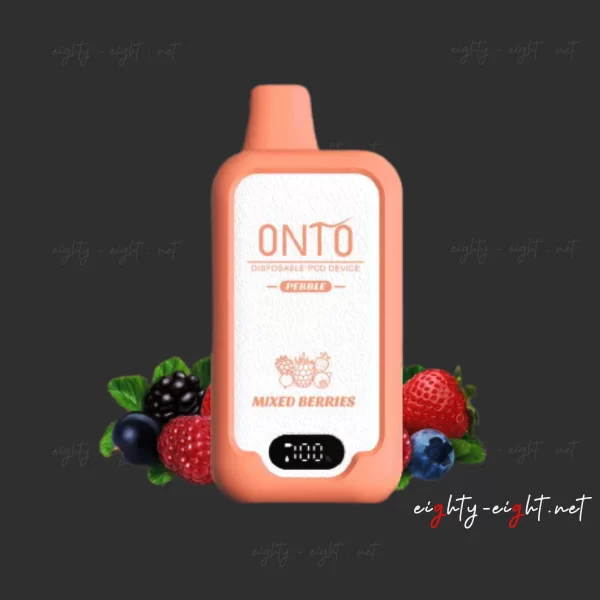 Onto Pebble 10000 puffs Vape Mixed Berries من متجر ايتي ايت للوازم التدخين