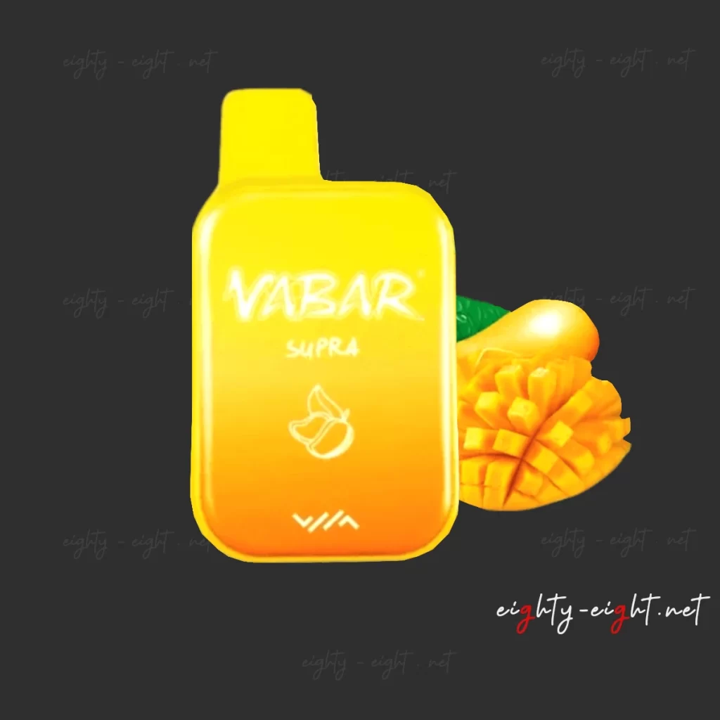 Vabar Supra 7000 Puffs Mango Punch Flavor من متجر ايتي ايت للوازم التدخين