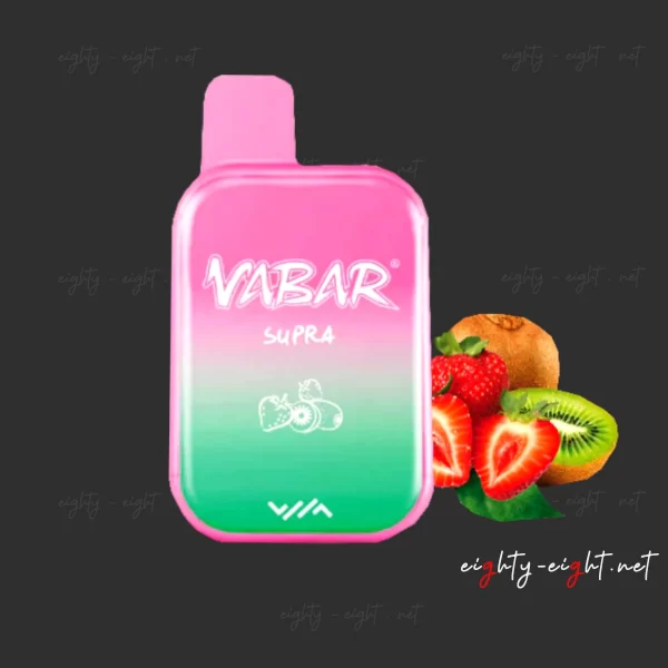 Vabar Supra 7000 Puffs Strawberry Kiwi Flavor من متجر ايتي ايت للوازم التدخين