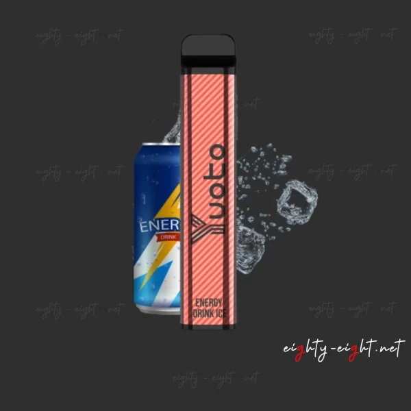 Yuoto 2500 Puffs Disposable Vape Energy Ice | يوتو فيب 2500 سحبة