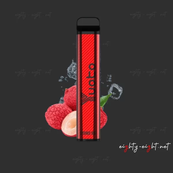 Yuoto 2500 Puffs Disposable Vape Lychee ice | يوتو فيب 2500 سحبة