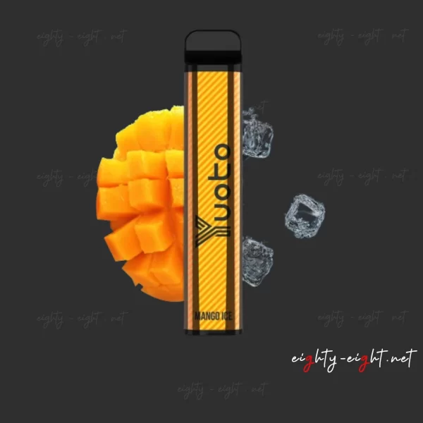 Yuoto 2500 Puffs Disposable Vape Mango Ice | يوتو فيب 2500 سحبة