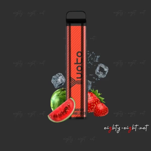 Yuoto 2500 Puffs Disposable Vape Strawberry Watermelon Ice | يوتو فيب 2500 سحبة