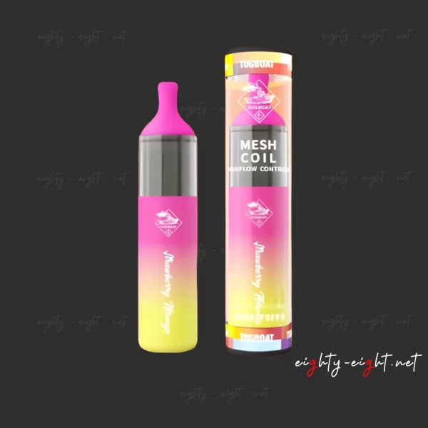 Tugboat EVO 4500 Puffs Strawberry Mango - تاق بوت 4500 سحبه