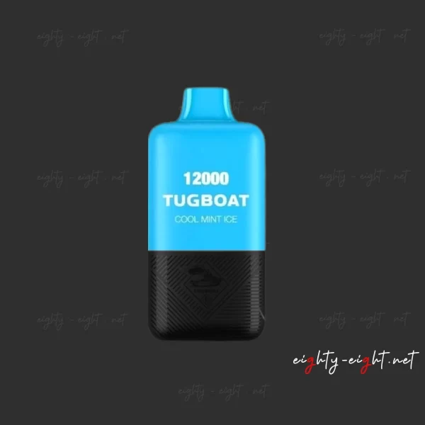 Tugboat 12000 Puffs Cool Mint Ice - تاق بوت 12000 سحبه