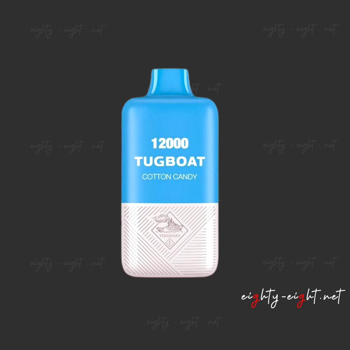 Tugboat 12000 Puffs Cotton Candy - تاق بوت 12000 سحبه