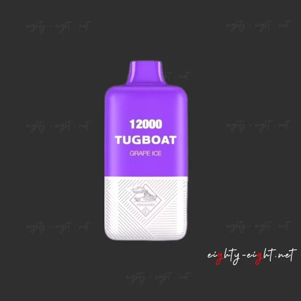 Tugboat 12000 Puffs Grape Ice - تاق بوت 12000 سحبه