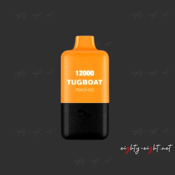 Tugboat 12000 Puffs Peach Ice - تاق بوت 12000 سحبه