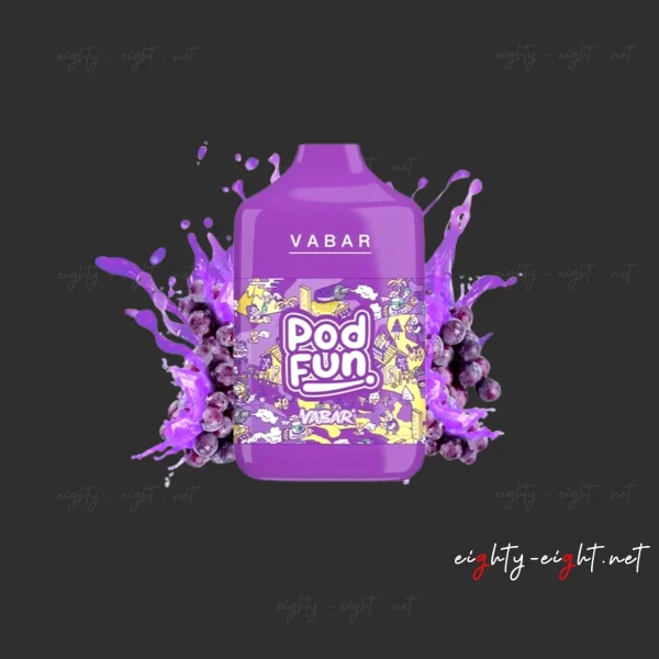Vabar Pod Fun Vape Grape Ice