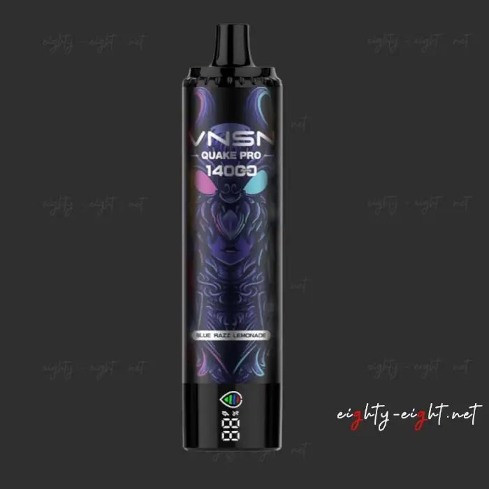 Vnsn Quake Pro 14000 Puffs Vape Blue Razz Lemonade-01