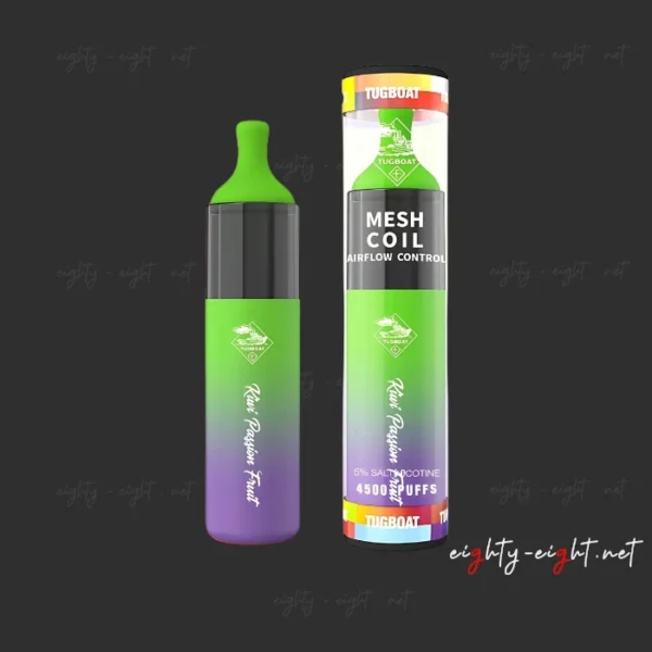 Tugboat EVO 4500 Puffs-Kiwi-Passion-Fruit